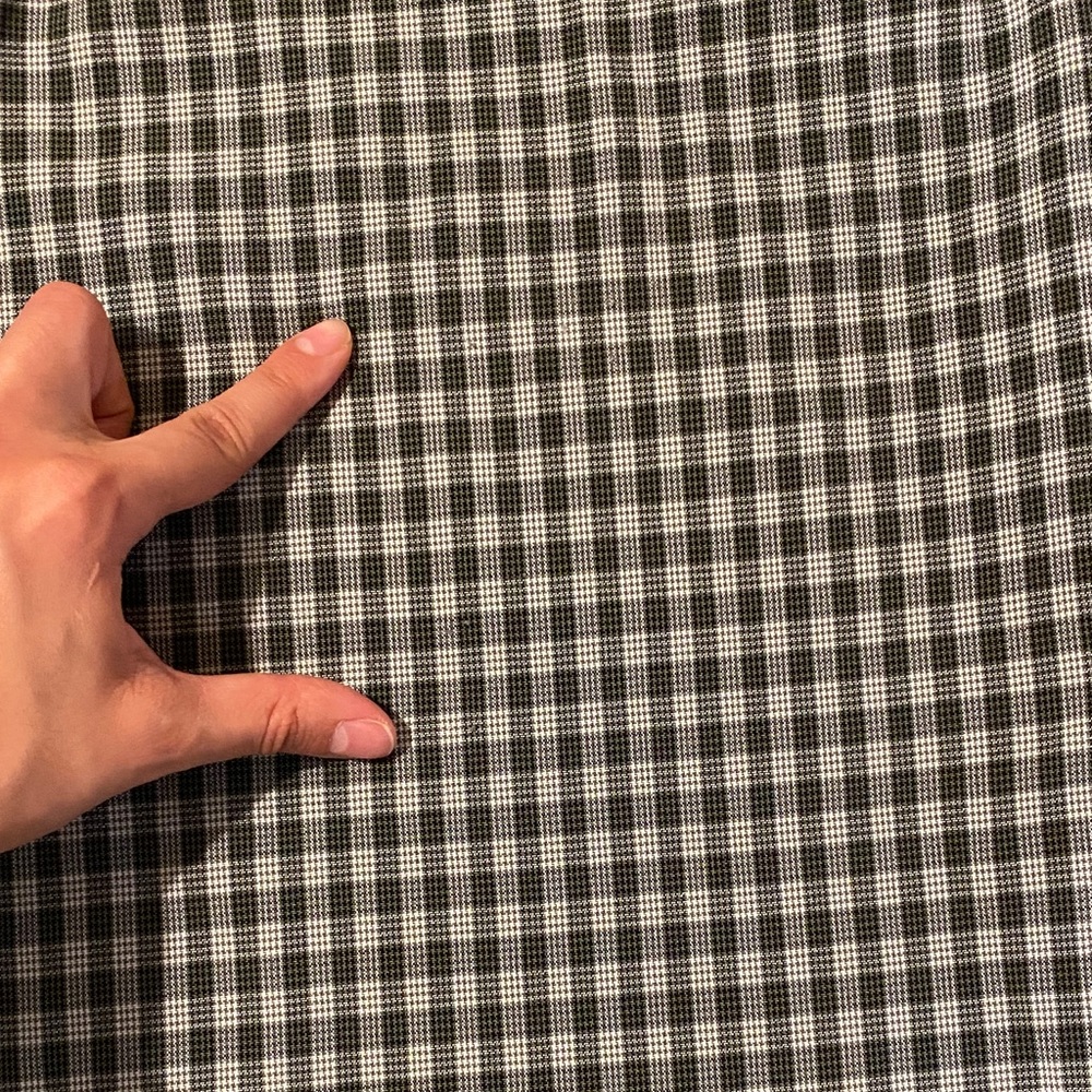 Checkered Wide-Leg Pants - Picture 3 of 3